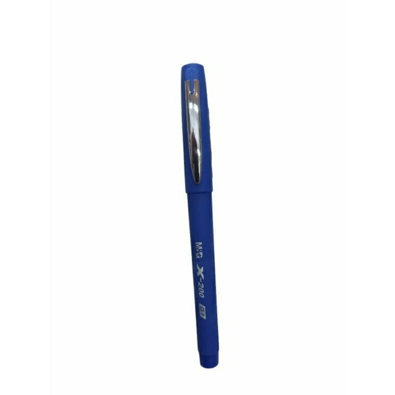 

M&G Ballpoint Gell Stick X-200 0.7 mm Blue / Bolpen Gel 0.7 mm Biru