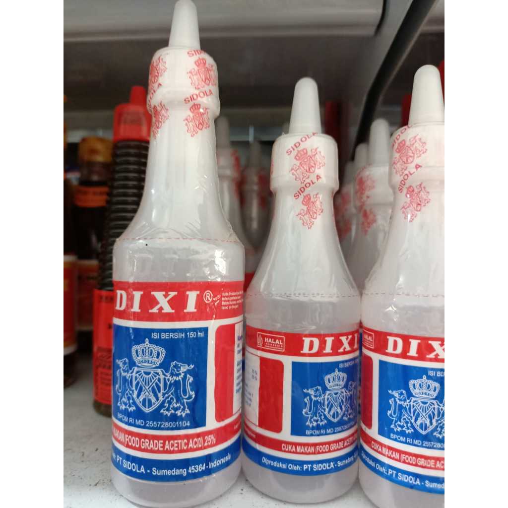 

Dixi cuka makan 100ml (kecil)