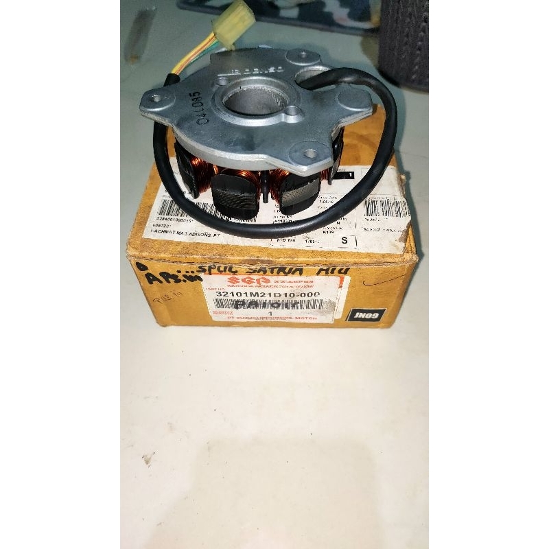 spul dan stang seher satria 2tak hiu original sgp malaysia