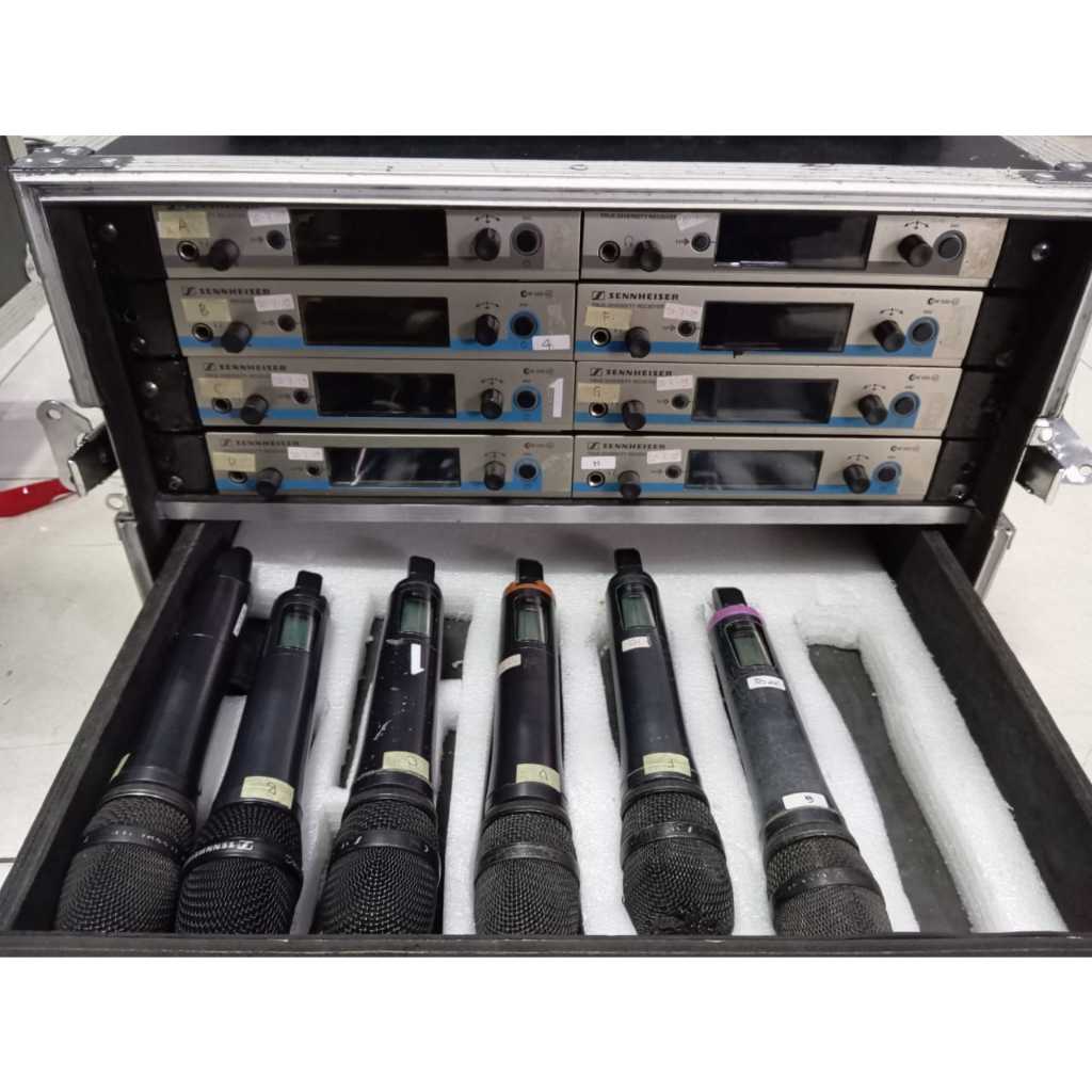 microphone wireless sennheiser ew500 g3 bekas original