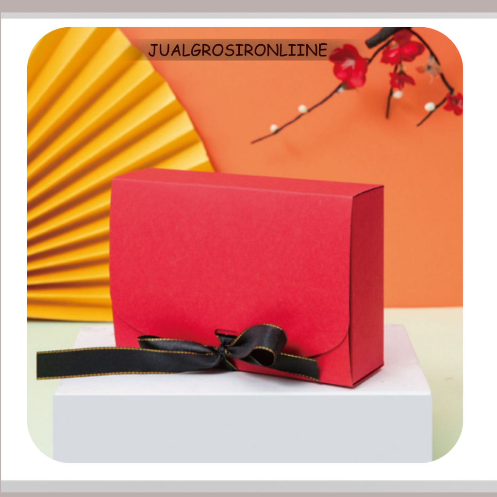 

Gift Box / Premium Dus Merah Polos + Pita Kotak Hadiah Bingkisan Lucu