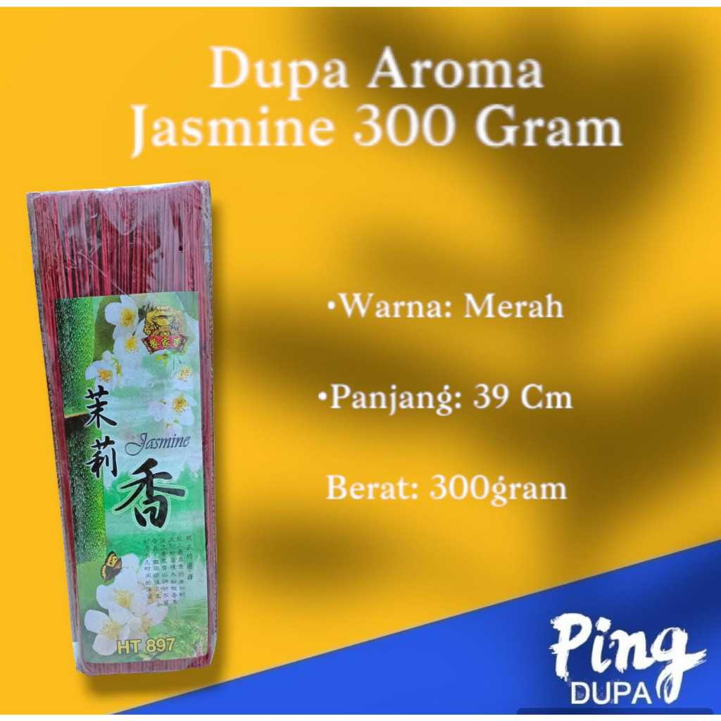 Dupa Jasmine Melati Hio Wangi Isi 150 Batang