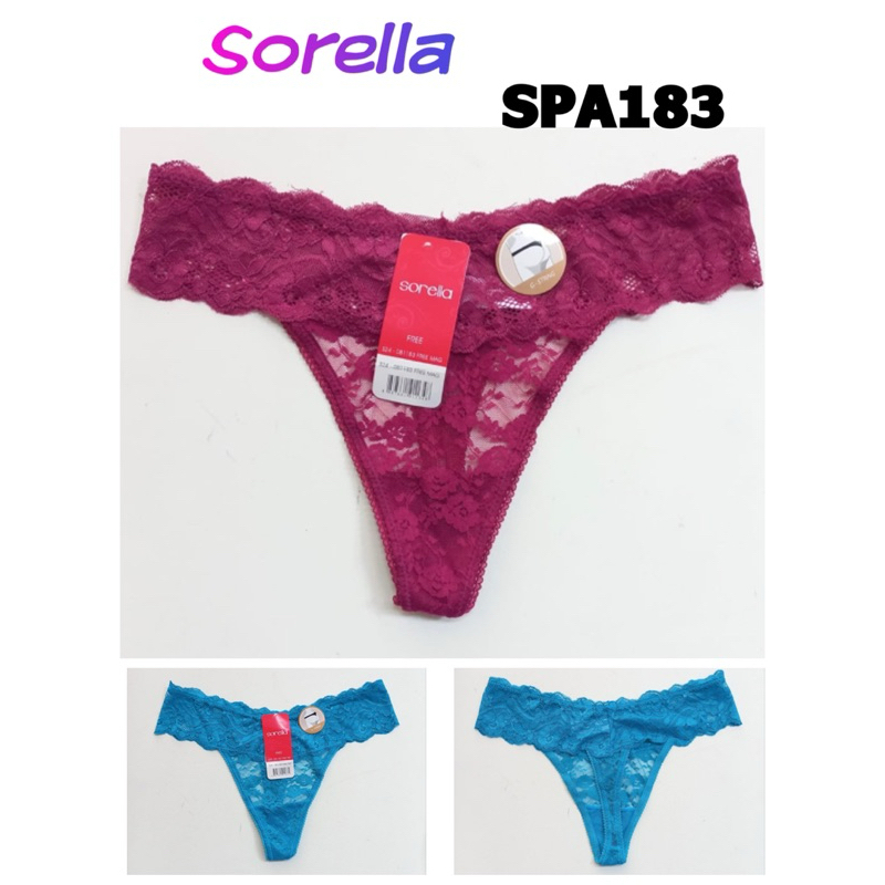 SPA183 panty celana dalam gstring sorella L
