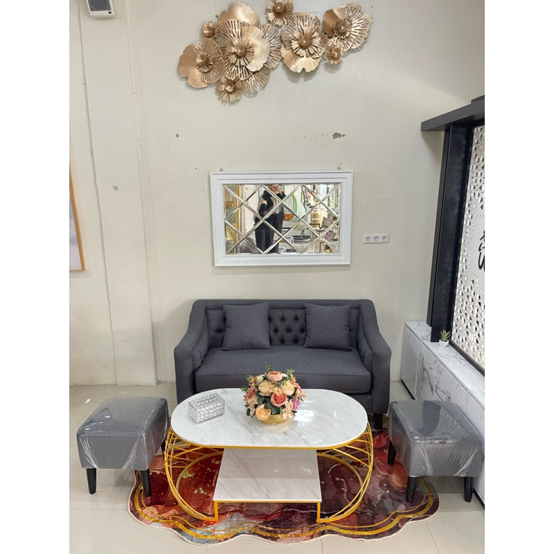 sofa retro busa lepas+stoll petak 2pcs