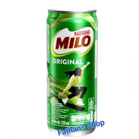 

milo kaleng original 220ml minuman kemasan kaleng