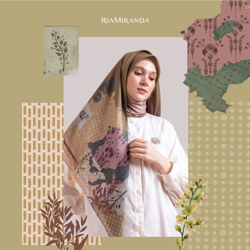 NEW ODION SCARF by RIA MIRANDA Lemongrass