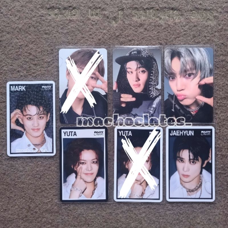 Photocard NCT Mark STC Trading Card Fact Check Official