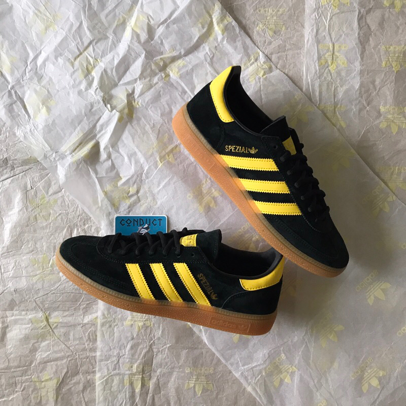 Adidas Handball Spezial Black Yellow FX5676