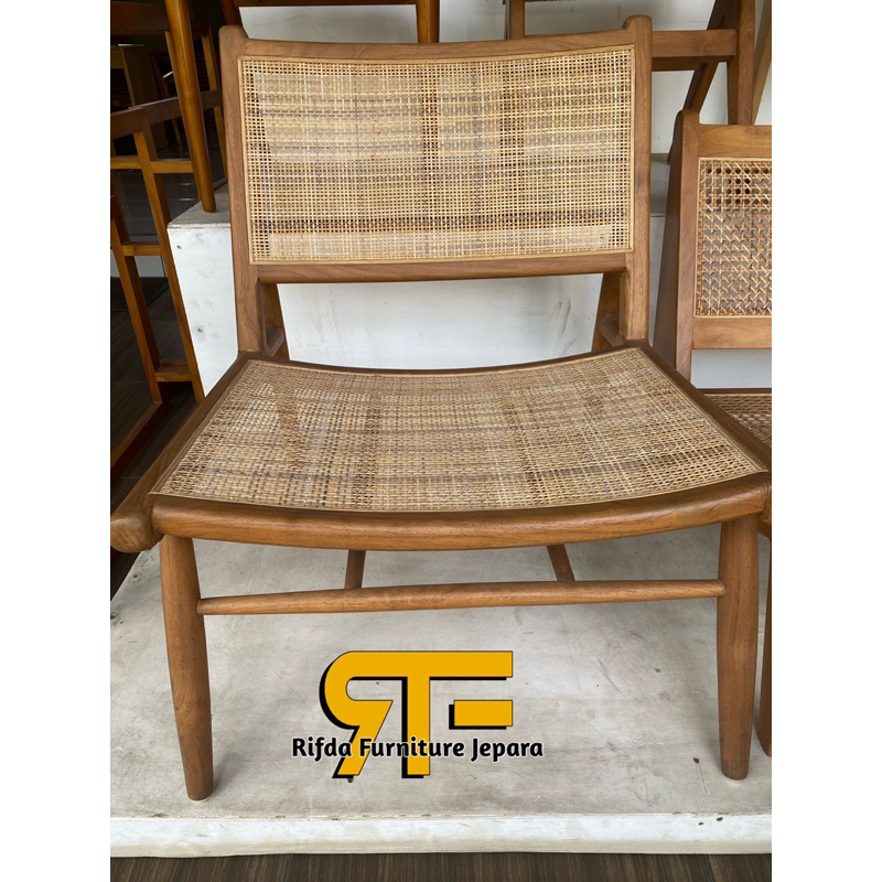 REAL PICT  Kursi Teras Single Retro Jati / Kursi Santai Single / Kursi Jati Retro