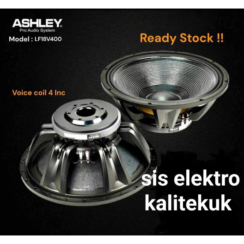 Speaker 18 Inch Ashley 18V400 Ashley 18-V400