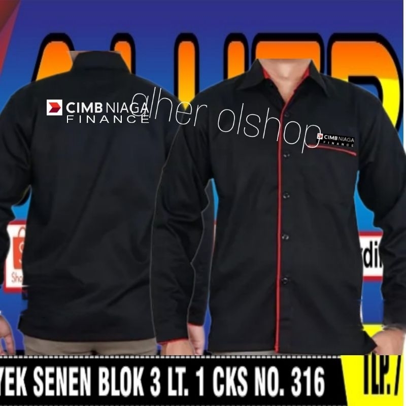 kemeja CIMB niaga finance baju CIMB niaga finance seragam CIMB niaga finance Pdh CIMB niaga finance 
