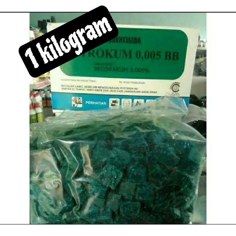 RACUN TIKUS MATI KERING TERAMPUH 1KG/RACUN TIKUS MATI KERING PETROKUM 1KG TERMURAH/ PETROKUM 1kg