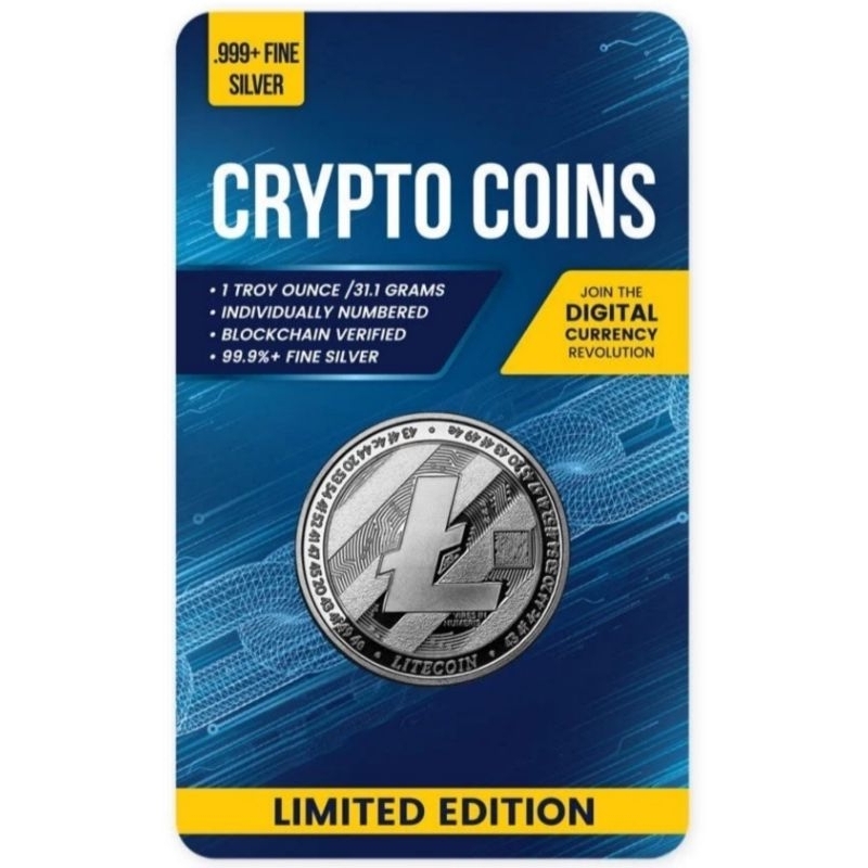 Perak Litecoin 2020 limited edition 1 oz silver coin