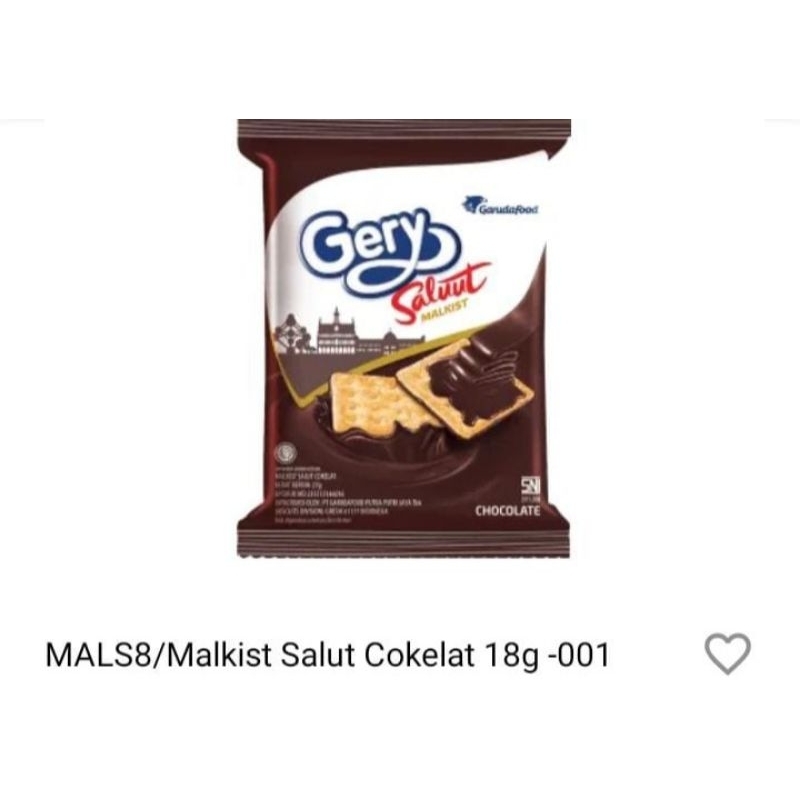 

Gery Salut Malkist Cokelat