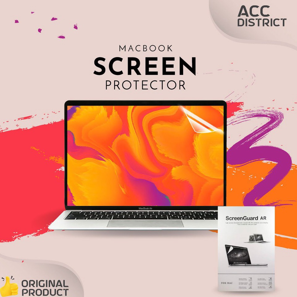 Screen Protector  Anti Gores Macbook  Air Pro 13 15 16 M1 M2 Touchbar Inch 7 9 22