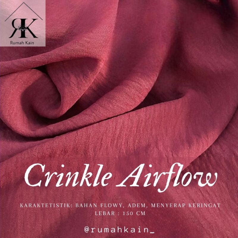 Crinkle Airflow/Kain Crinkle/Kain Airflow/Kain Crinkle Airflow