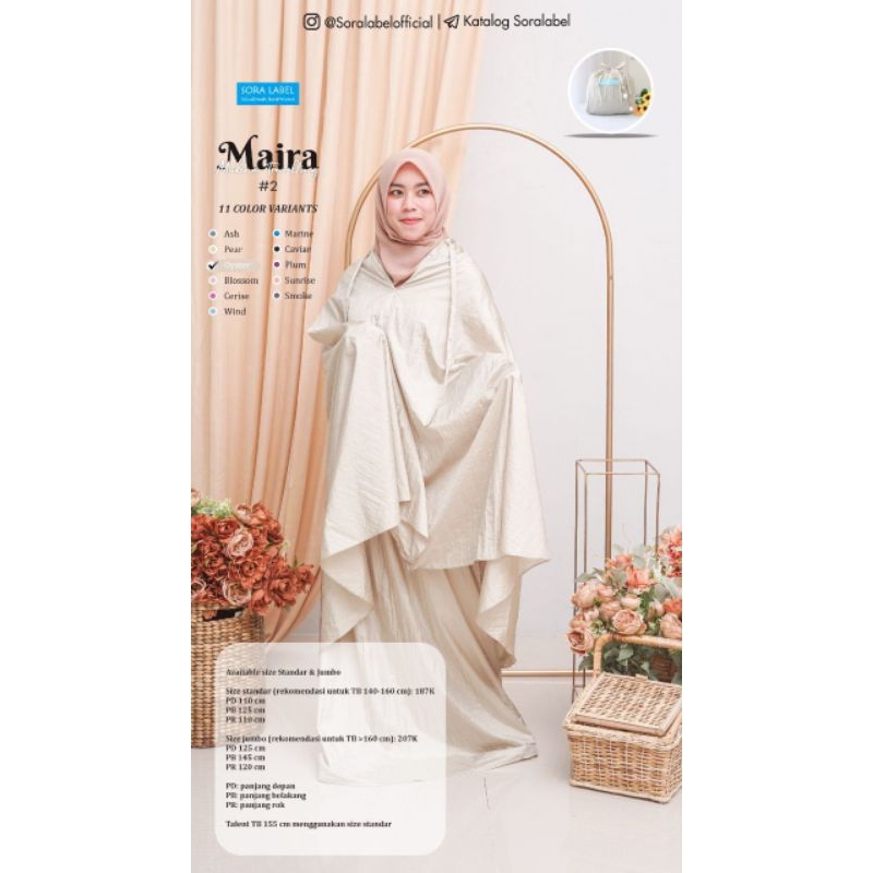 MAIRA Mukena Travelling