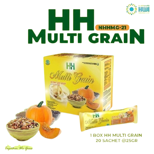 

HH Multigrain Superfood untuk Diabetes dan Kolesterol Makanan Diet 100% Original Garansi Uang Kembali 3 Kali Lipat