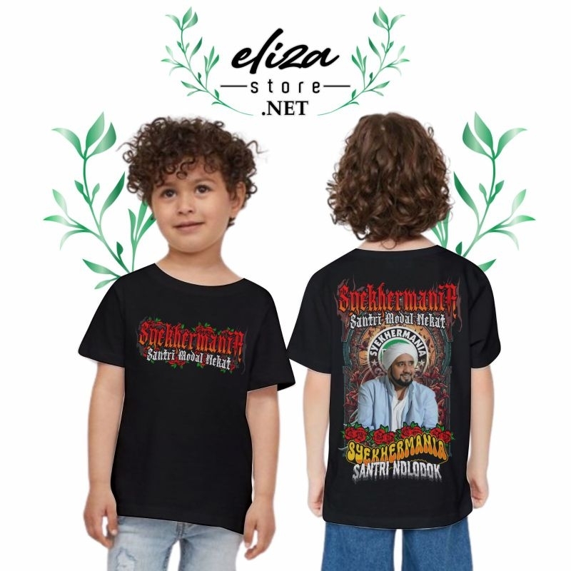 Kaos Anak Syekhermania Santri Modal Nekat