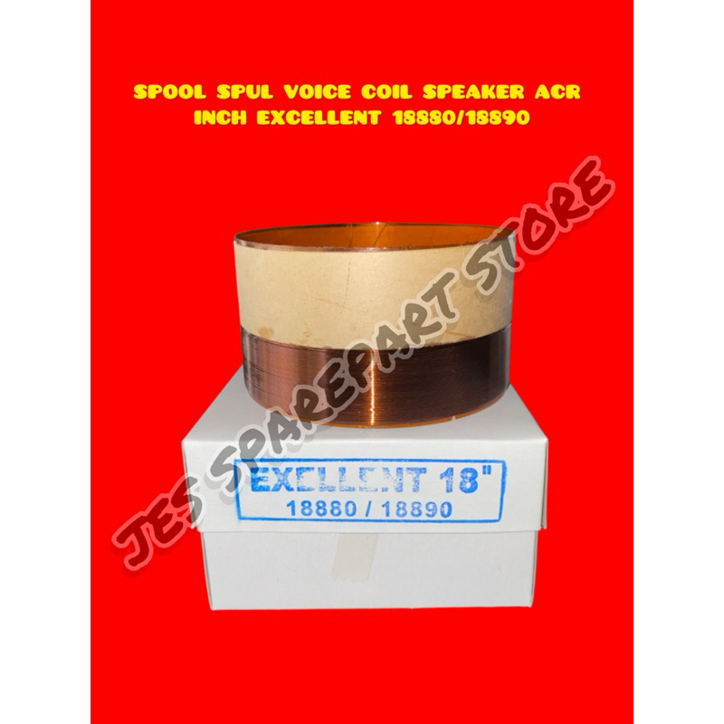SPOOL SPUL VOICE COIL SPEAKER ACR  INCH EXCELLENT 18880/18890