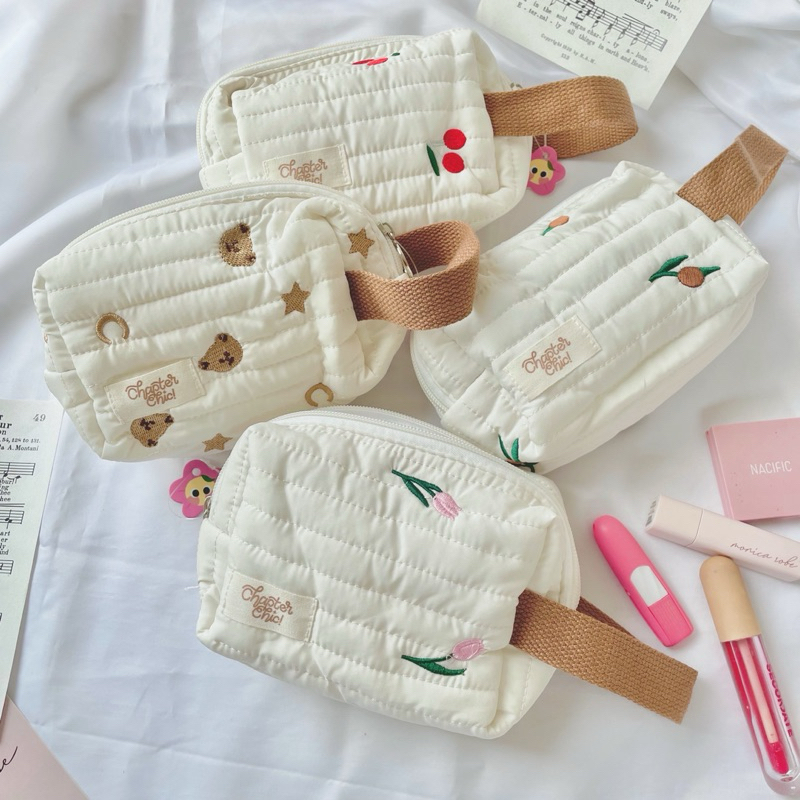 

Noona Pouch Makeup Kotak Pensil Aesthetic Korea