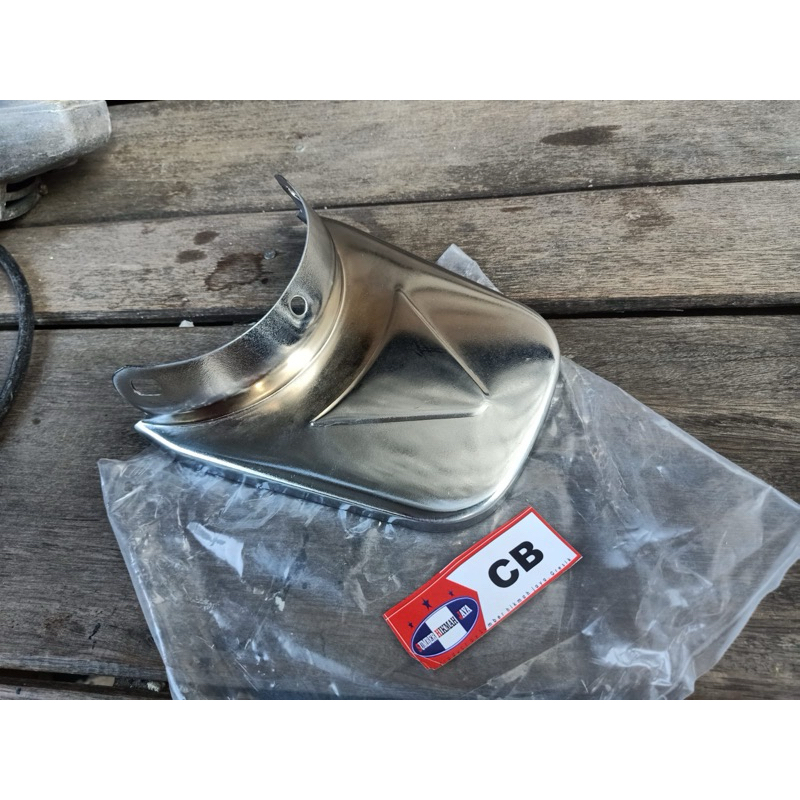 Kepet lumpur spakbor slebor belakang CB cb100 cb125 besi crom shj