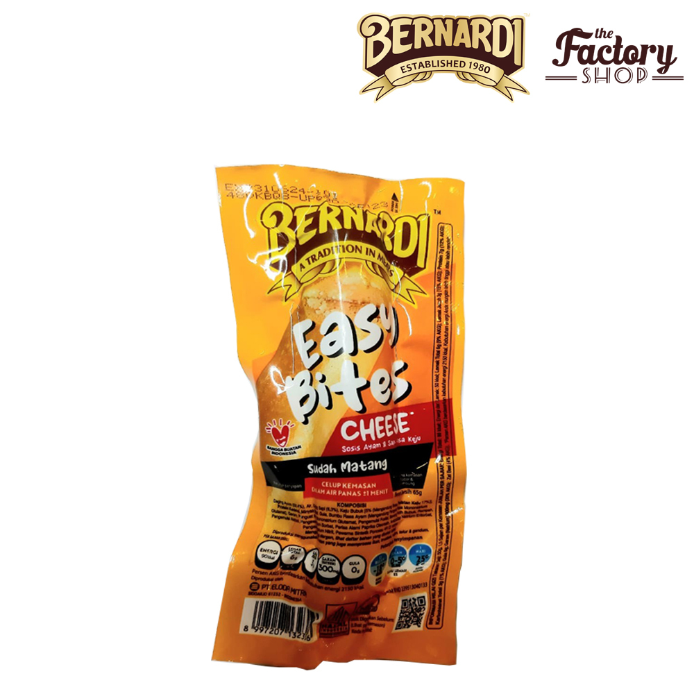 

Bernardi Easy Bites Cheese 65g