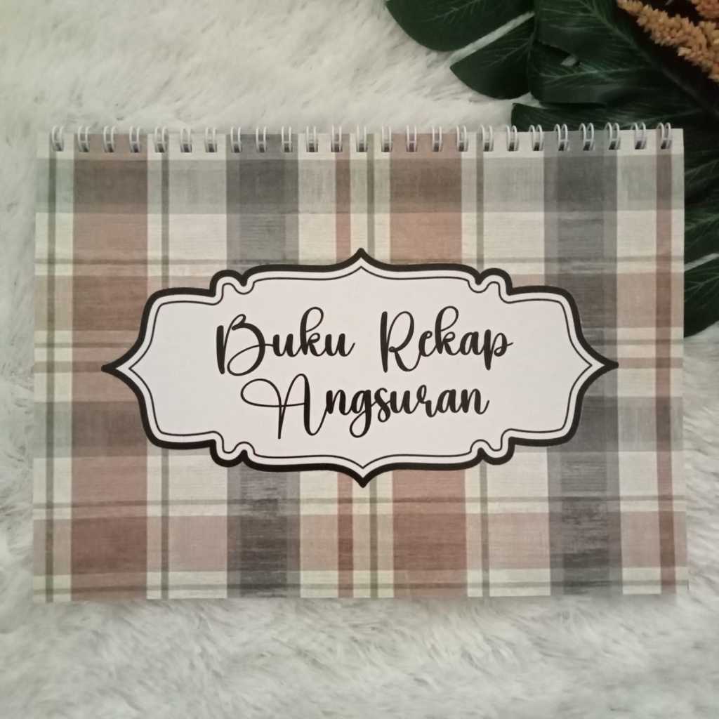 

BUKU REKAP ANGSURAN JILID SPIRAL 100 HAL NON-CUSTOM
