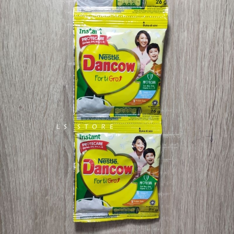 

DANCOW SUSU BUBUK PUTIH INSTANT RENTENG SACHET 26 gr