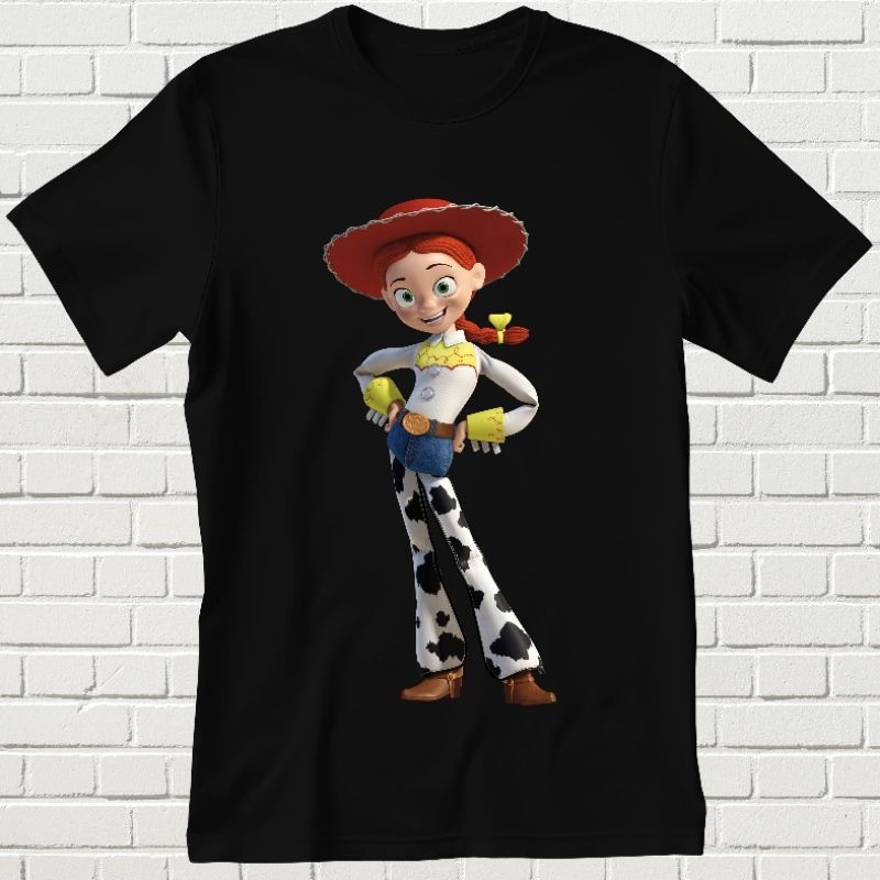TSHIRT UNISEX JESSIE TOY STORY || BAJU KAOS JESSIE || KAOS DISTRO PREMIUM JESSIE
