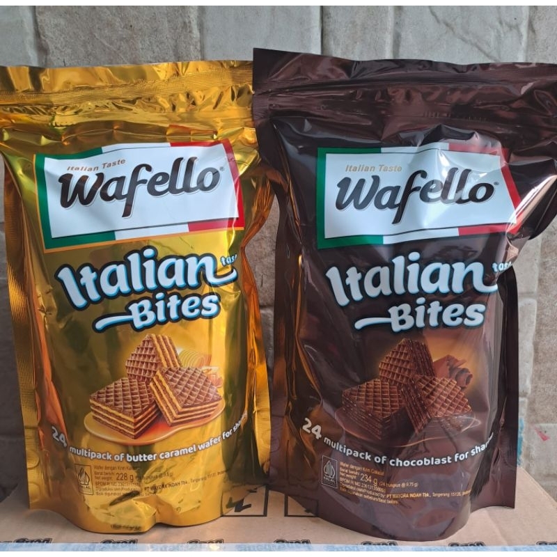 Roma Wafello Bites Pouch Besar isi 24 pc