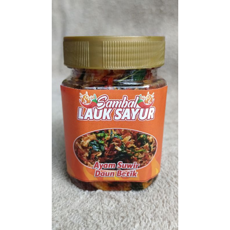 

SLS_Sambal Lauk Sayur Varian Ayam suwir Daun Betik 150gr