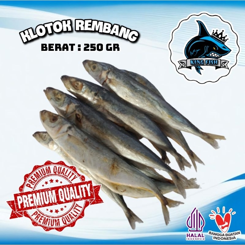 

250GR IKAN ASIN KLOTOK REMBANG MURAH BERKUALITAS