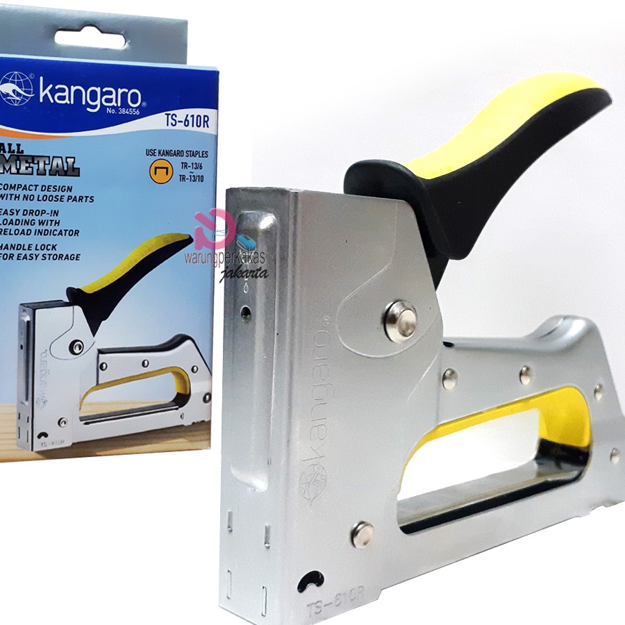 

KANGARO Stapler Kulit Jok Alat tulis TS61R iag