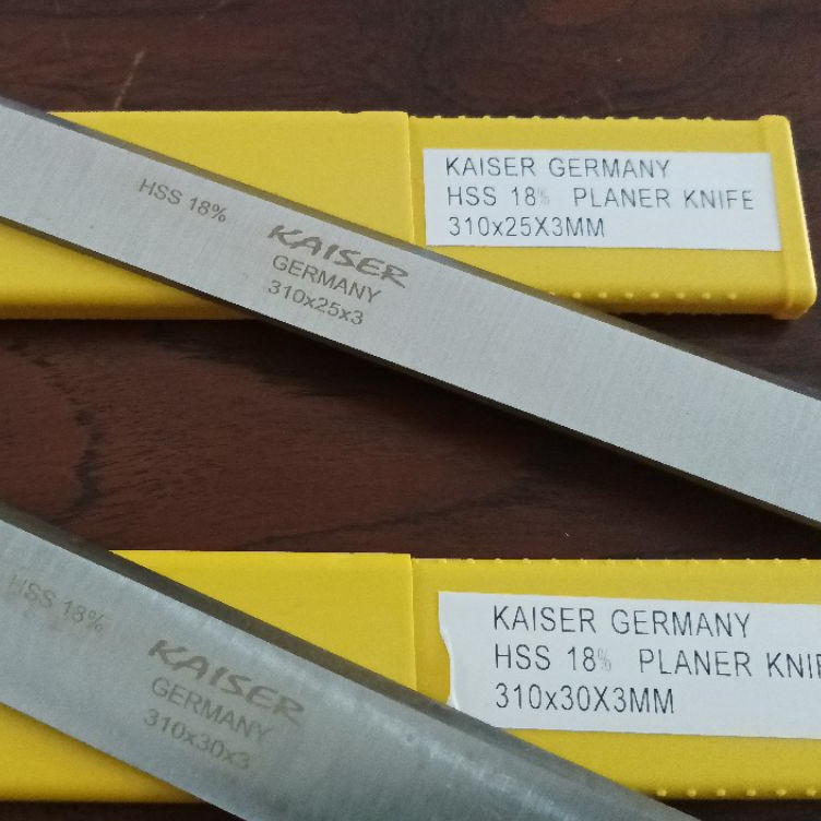 

31cm HSS PLANER KNIFE KAISERPisau untuk serut kayuWood working tools jml