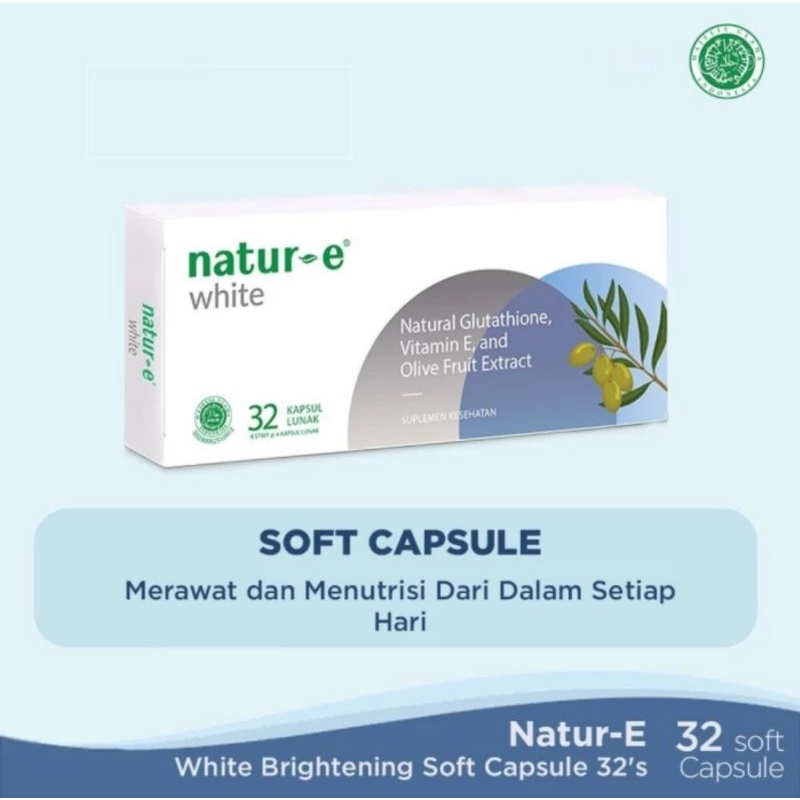 Natur-e white soft capsule suplemen
