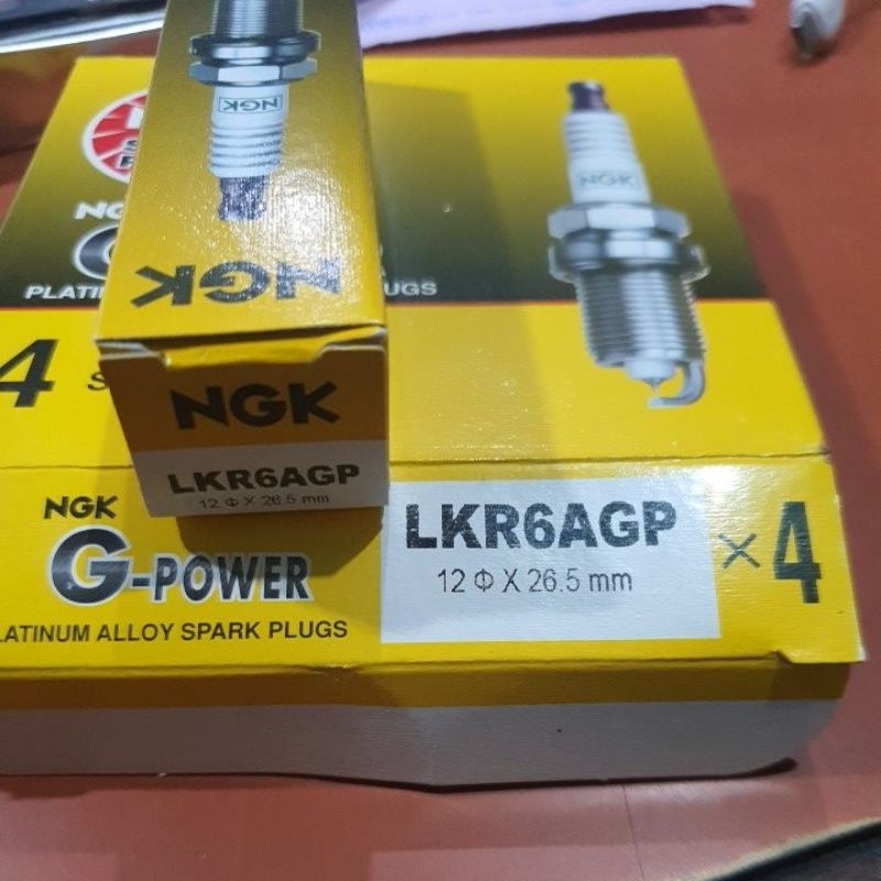 Busi NGK LKR6AGP PLATINUM AGYA 1.0/AYLA 1.0