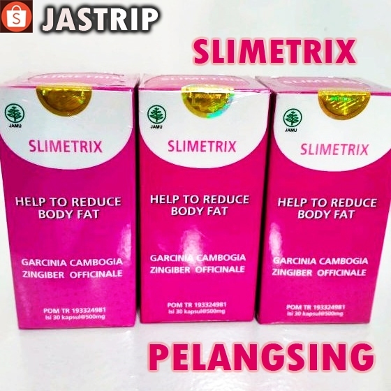 Slimetrix Obat Diet Pelangsing Tubuh Herbal 100% Original
