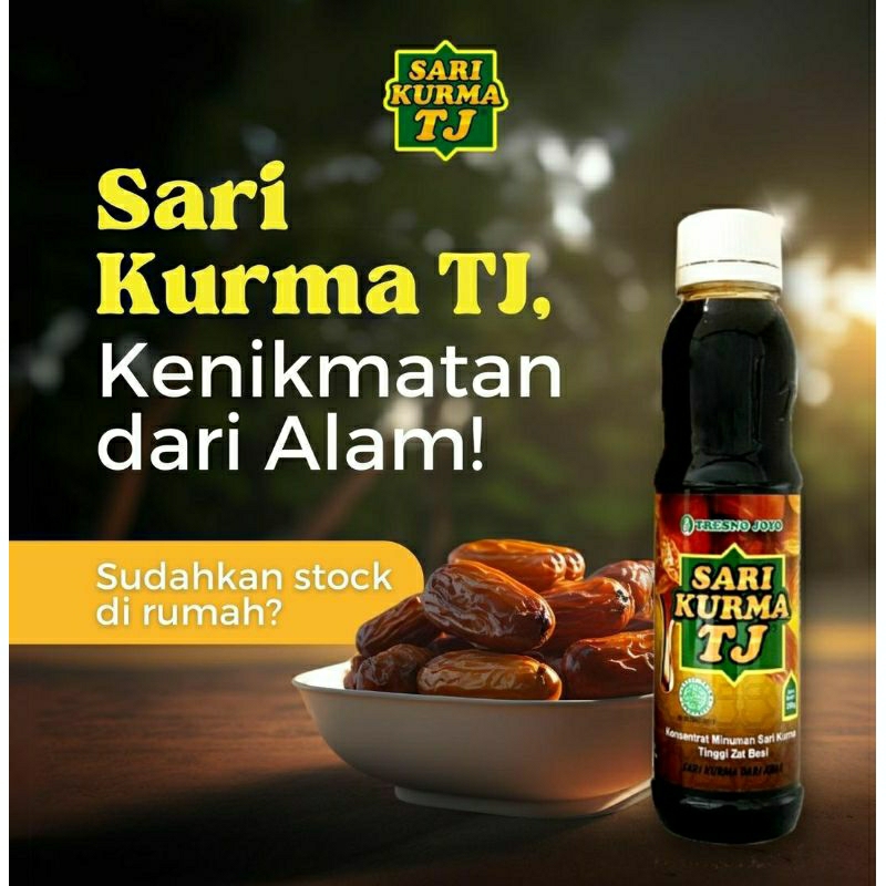 

Sari Kurma TJ 250g Tresno Joyo Date Extract 250 g