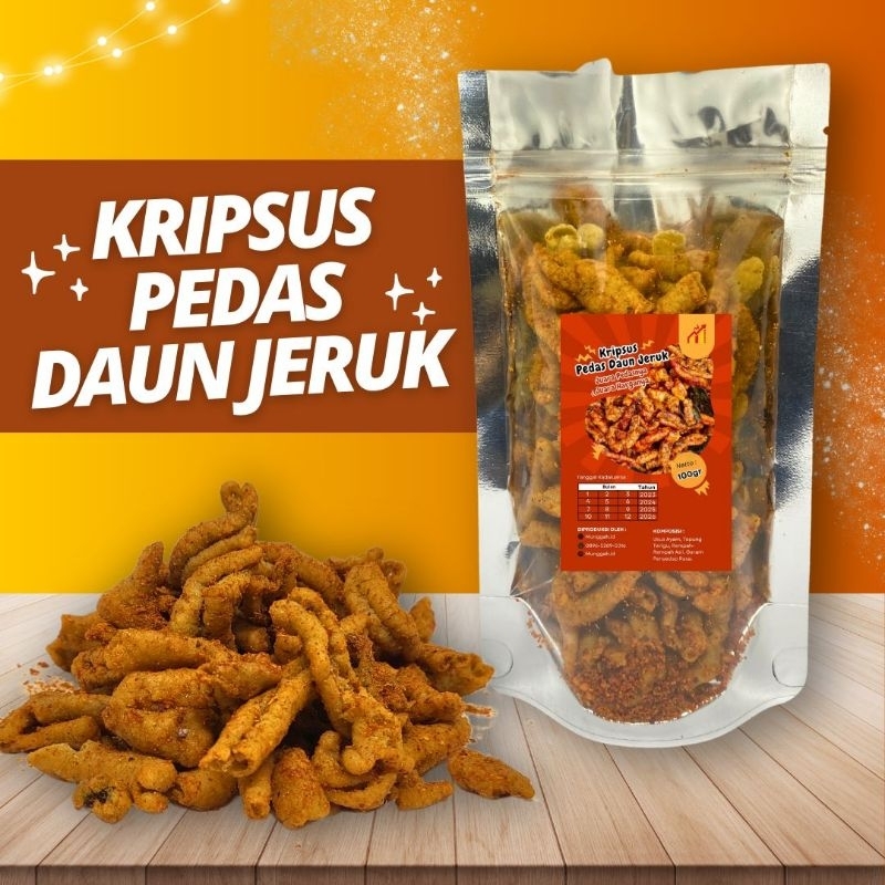 

Keripik Usus Daun Jeruk Enak Nikmat Mantab Munggah