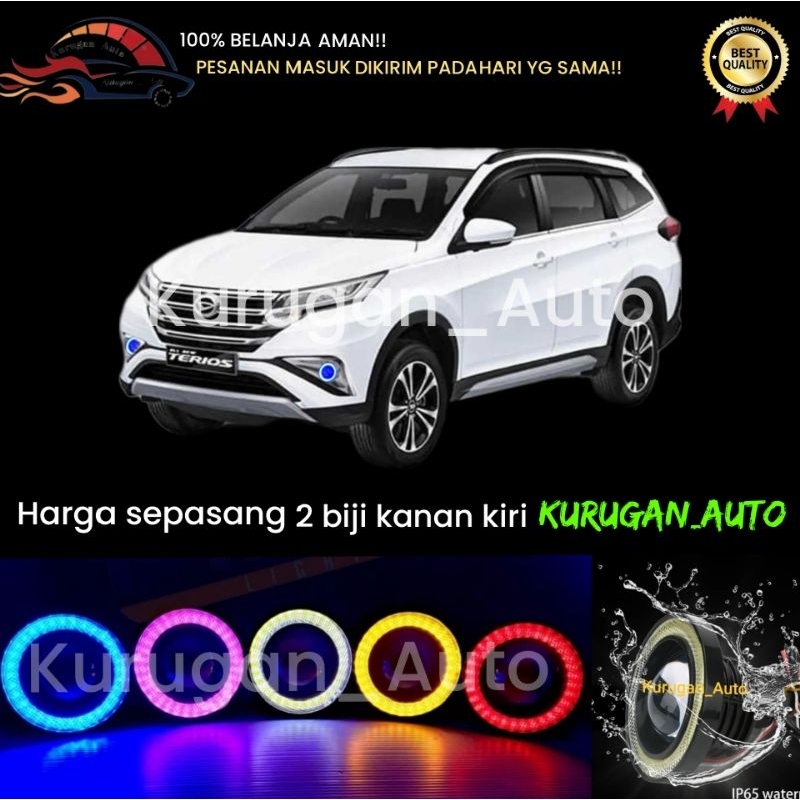 Foglamp Angel Eyes TERIOS NEW Lampu Variasi Mobil