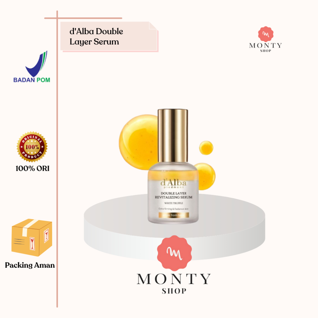 d'Alba White Truffle Double Layer Revitalizing Serum 30ml / Serum d'Alba White Truffle Double Layer 