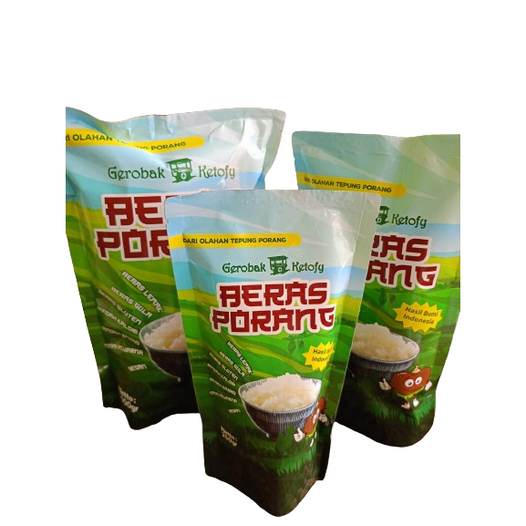 

Beras Porang 250gr , beras shirataki, konjac rice, Beras diabetes, Beras sehat murah