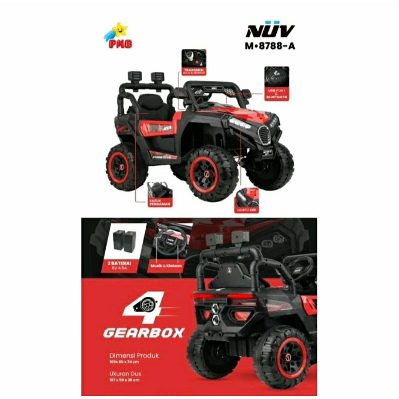 Ready Mobil Aki Cas PMB 8788-A 4Gearbox (Makassar)