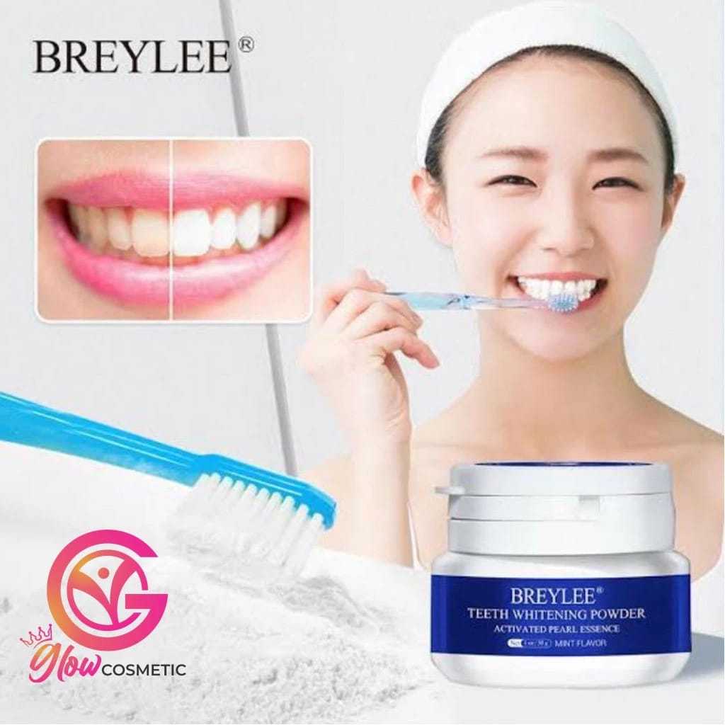 Breylee Teeth Whitening Powder Pen Ori Braylee  Pemutih Gigi Ori Powder Permanen, Breylee Bubuk Pemu