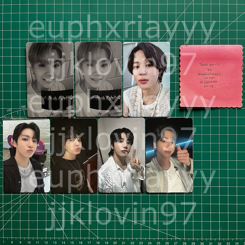 [BOOKED] PC PHOTOCARD LD LUCKY DRAW SUGA YOONGI JIMIN JK JUNGKOOK BTS PROOF STANDARD MEMO20 MEMORIES