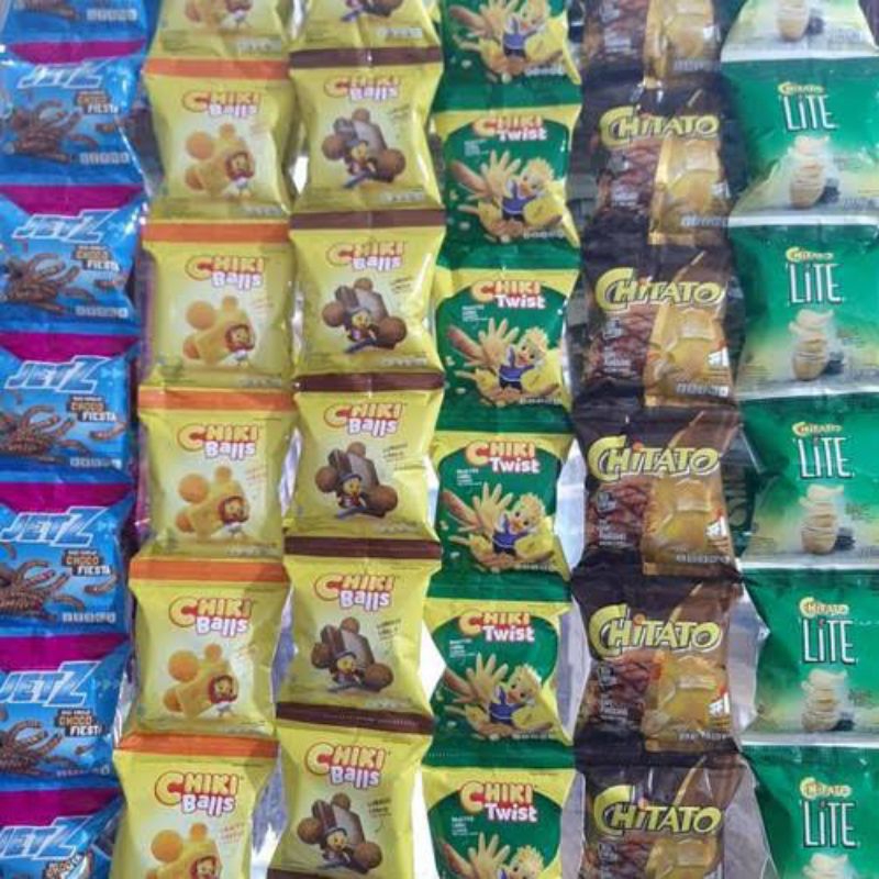 

Chiki / snack rencengan