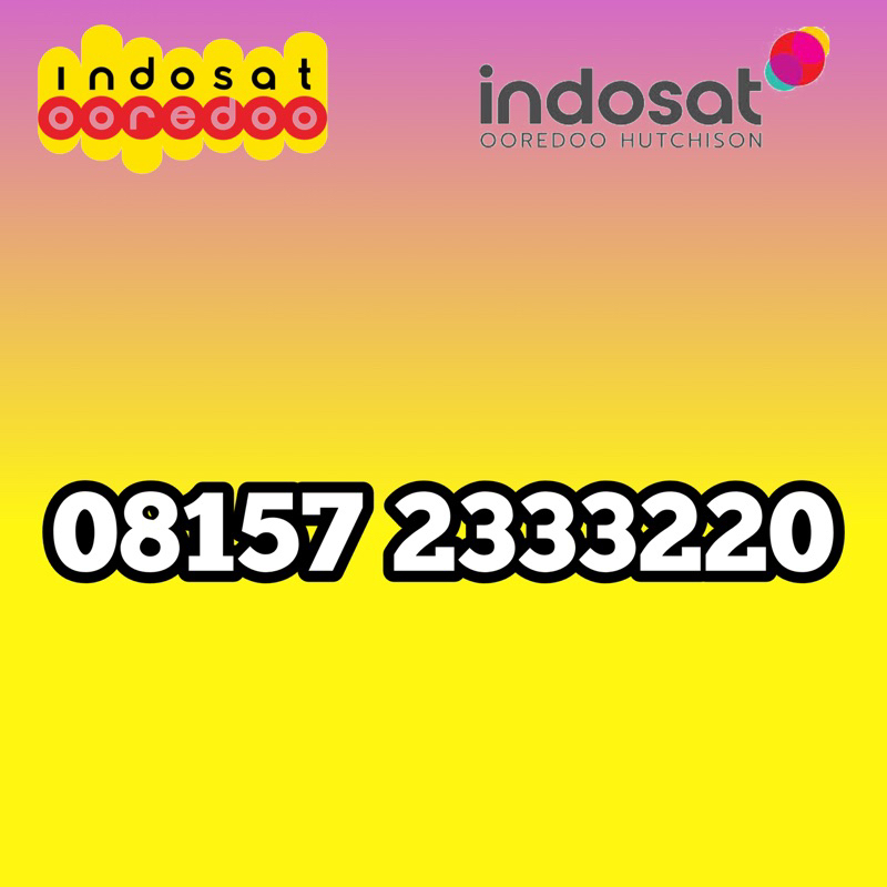 Nomor cantik indosat im3