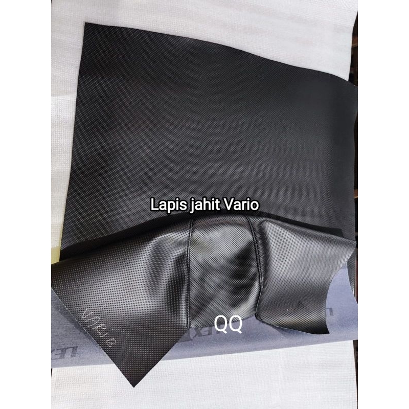 KULIT JOK LAPIS JOK MOTOR BINTIK PLUS JAHIT DEPAN VARIO 125 VARIO 150