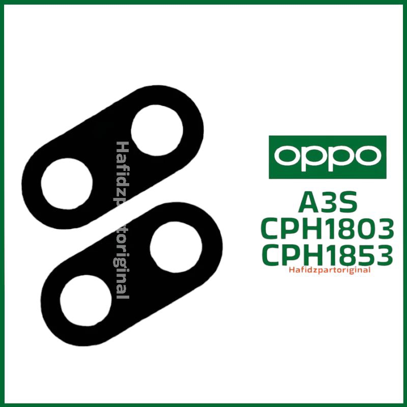 Kaca Kamera Lensa Camera Oppo A3s CPH1803 CPH1853 New